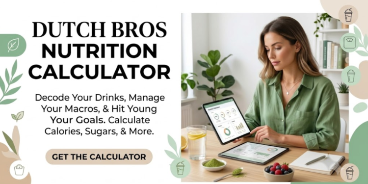 dutch bros calorie calculator