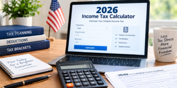 2026 income tax calculator for estimating federal income tax