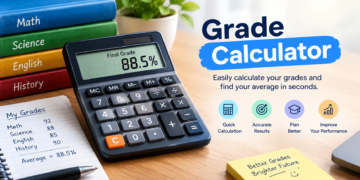 Grade Calculator for calculating student grades and averages