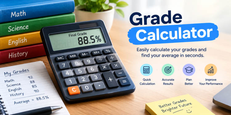 Grade Calculator for calculating student grades and averages
